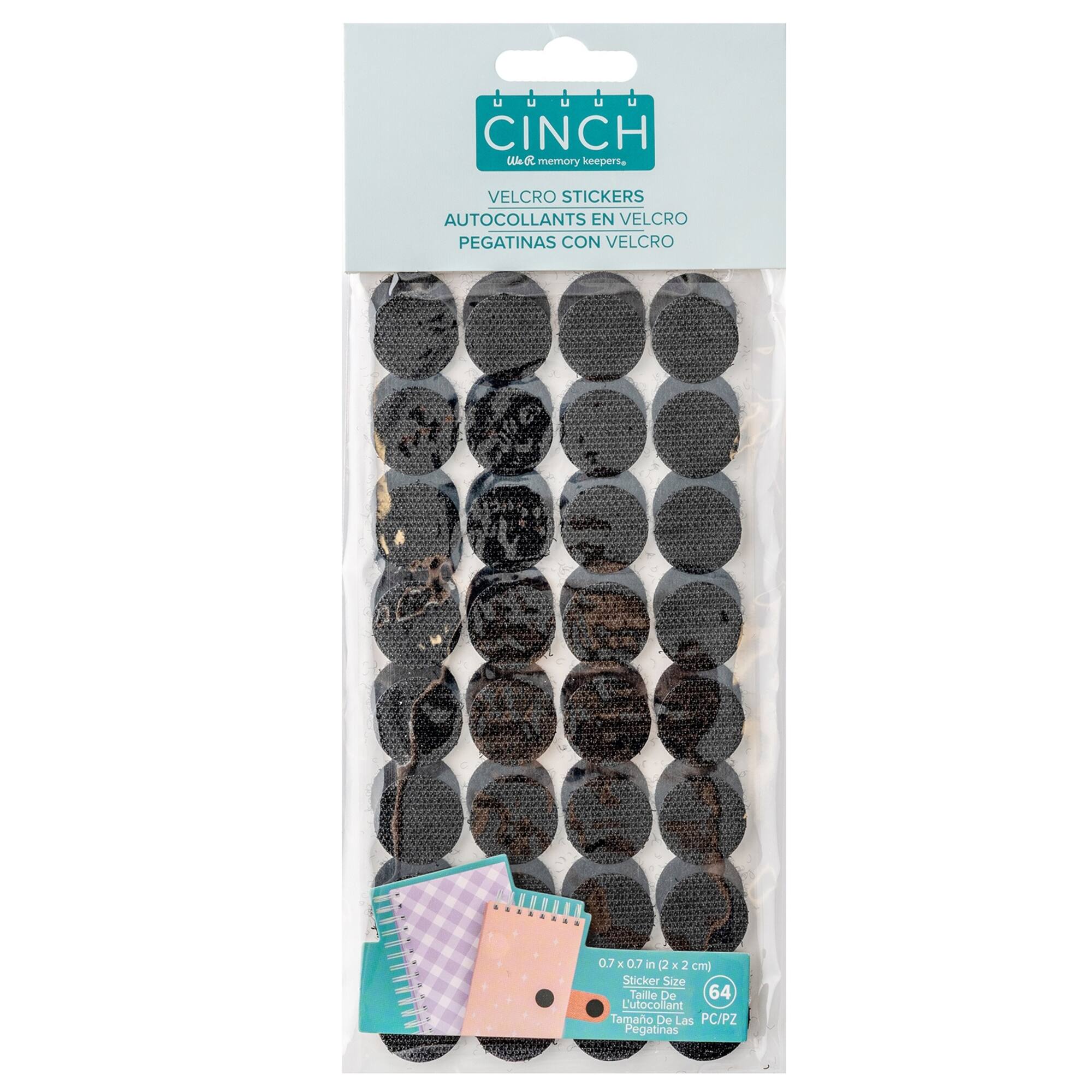 We R Memory Keepers® Cinch Hook & Loop Stickers